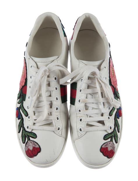 womens gucci ace sneaker|Gucci ace embroidered sneakers.